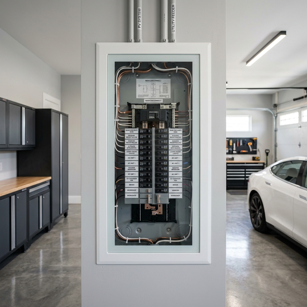 Electrical Service Panel Box